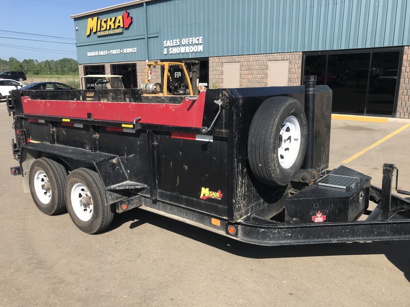 2022 Miska 5 Ton Contractor Dump Trailer